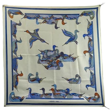 hermes duck scarf|authentic hermes silk scarf.